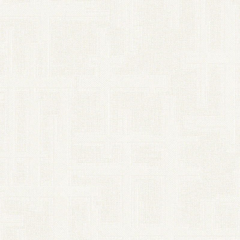 Textured Wallpaper of Premium Quality, Extra Large, Covers 178 sq ft per roll; Fabric in White